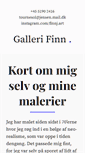 Mobile Screenshot of musik.galleri-finn.dk